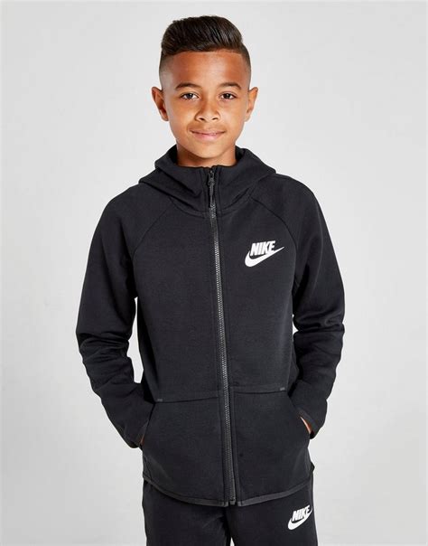 felpa nike tech nera|nike tech felpa junior.